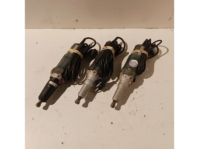 3x rechte slijper, metabo, gep 710 plus - afbeelding 1 van  18