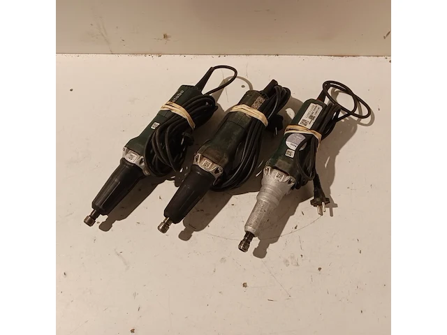 3x rechte slijper, metabo, gep 710 plus - afbeelding 1 van  17