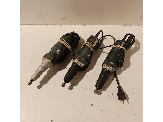 3x rechte slijper, metabo, gep 710 plus - afbeelding 1 van  16