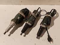 3x rechte slijper, metabo, gep 710 plus - afbeelding 1 van  16