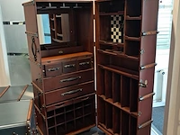 3x reiskoffers authentic models, groen & bruin - afbeelding 9 van  15