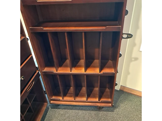 3x reiskoffers authentic models, groen & bruin - afbeelding 10 van  15