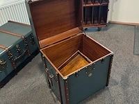 3x reiskoffers authentic models, groen & bruin - afbeelding 15 van  15