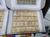3x replica dominospel met allegorische figuren - afbeelding 6 van  7