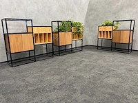 3x roomdivider met planten - afbeelding 1 van  10