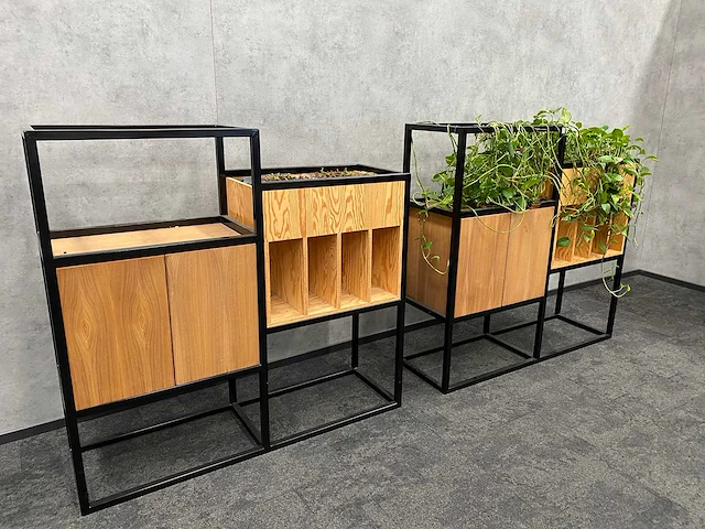 3x roomdivider met planten - afbeelding 4 van  10
