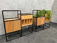 3x roomdivider met planten - afbeelding 4 van  10