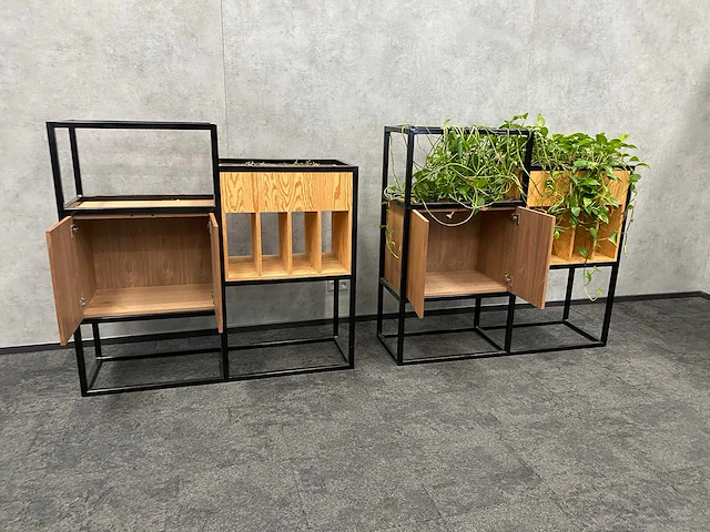 3x roomdivider met planten - afbeelding 10 van  10