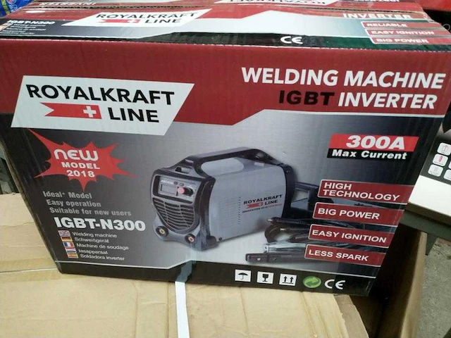3x royalkraft line - 2024 - igbt-n350 - diverse lasmachines - afbeelding 1 van  2
