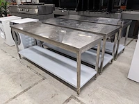 3x rvs werktafel hcb - afbeelding 2 van  8
