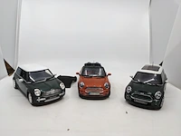 3x schaalmodel mini, cooper - afbeelding 1 van  13