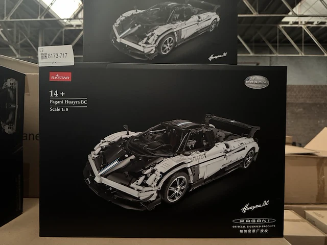 3x schaalmodel pagani huayra bc scale 1:8 rastar, pagani - afbeelding 2 van  4