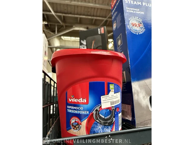 3x schoonmaakapparaten, 1x emmer vileda - afbeelding 4 van  5