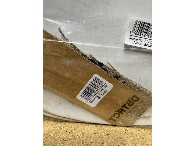 3x schoudertas dstrct, 511630-08 en 510430-08, beige - afbeelding 3 van  4