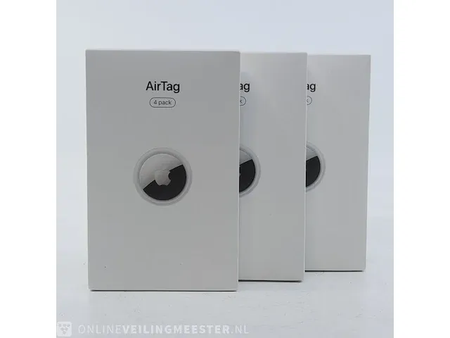 3x set a 4x gps tracker apple, air tag, 4-pack - afbeelding 1 van  4