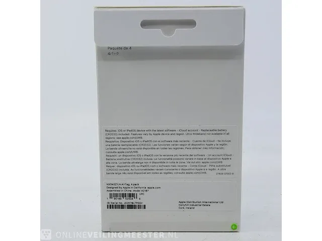 3x set a 4x gps tracker apple, air tag, 4-pack - afbeelding 3 van  4