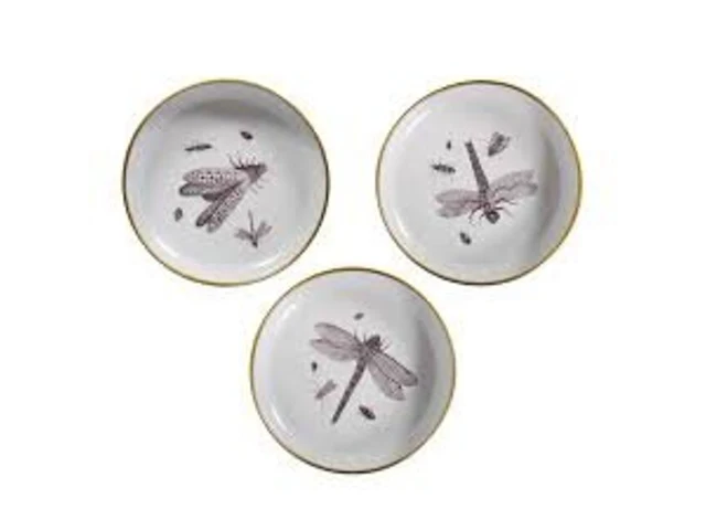 3x set borden en 2x decoratie vlieg woood, insect & fly - afbeelding 4 van  4