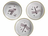 3x set borden en 2x decoratie vlieg woood, insect & fly - afbeelding 4 van  4
