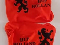 3x set spiegelhoes oranje - afbeelding 1 van  3