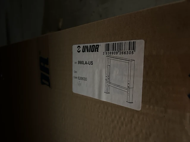 3x set van 2 verstelbare poten voor werktafel unior - afbeelding 3 van  3