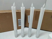 3x set van 4 waxkaarsen met led en afstandsbediening. - afbeelding 2 van  4