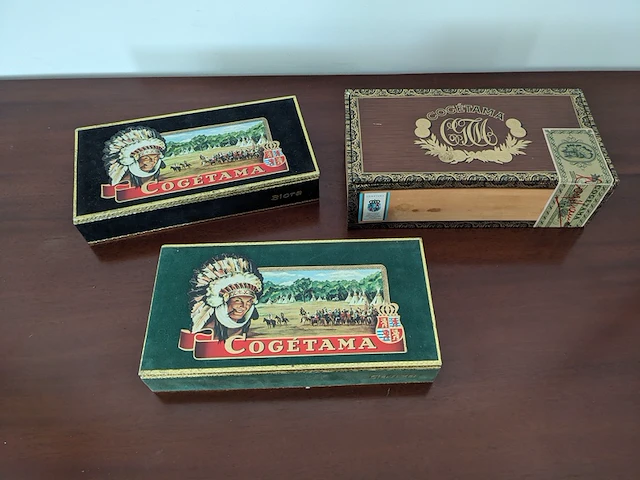 3x sigarendoos cogétama - afbeelding 1 van  10