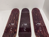 3x skateboard deck, boom & - art, holenitepool - afbeelding 1 van  9