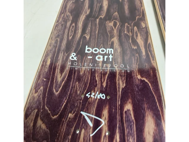 3x skateboard deck, boom & - art, holenitepool - afbeelding 4 van  9