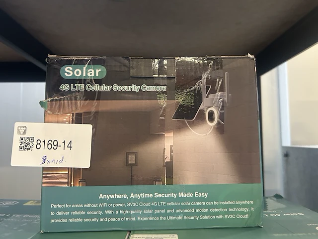 3x solar 4g lte cellular beveiligingscamera - afbeelding 3 van  3
