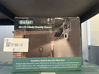 3x solar 4g lte cellular beveiligingscamera - afbeelding 3 van  3