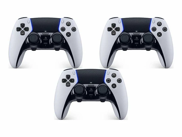 (3x) sony dualsense edge - draadloze controller - ps5 - afbeelding 1 van  2