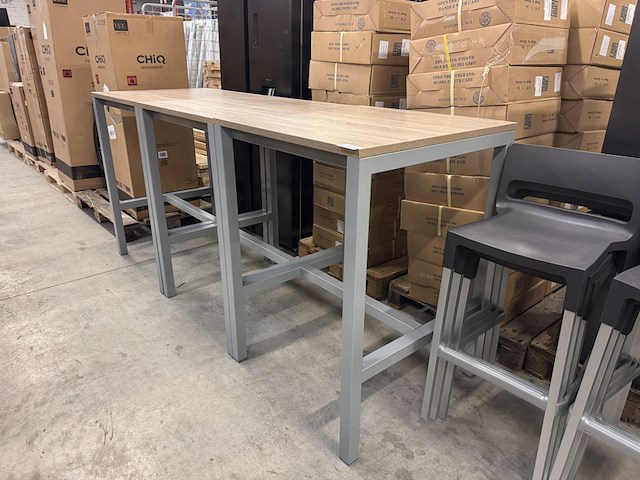 3x statafel met 6x barkruk - afbeelding 6 van  9