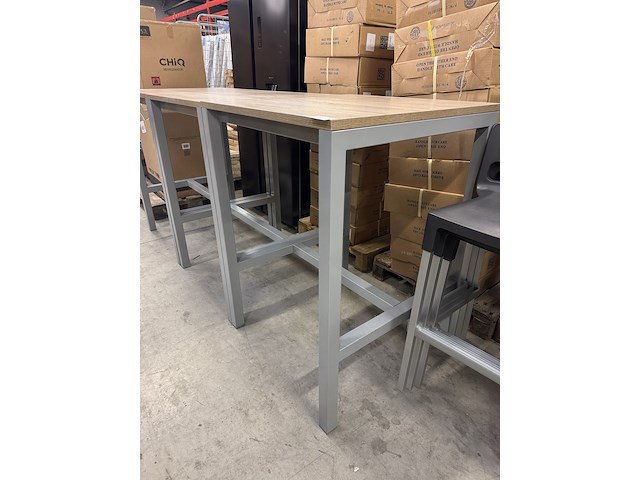 3x statafel met 6x barkruk - afbeelding 7 van  9