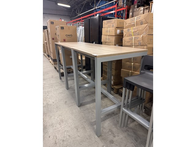 3x statafel met 6x barkruk - afbeelding 7 van  9