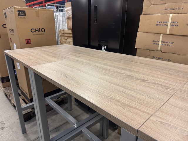 3x statafel met 6x barkruk - afbeelding 8 van  9