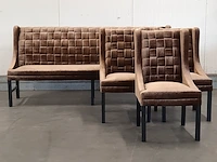 3x stoel en 1x bank - afbeelding 1 van  10