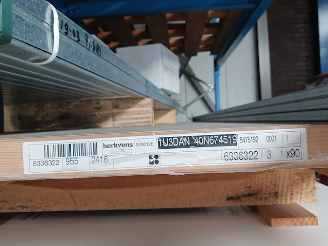 3x stompe deur met diverse metalen profielen - afbeelding 2 van  22