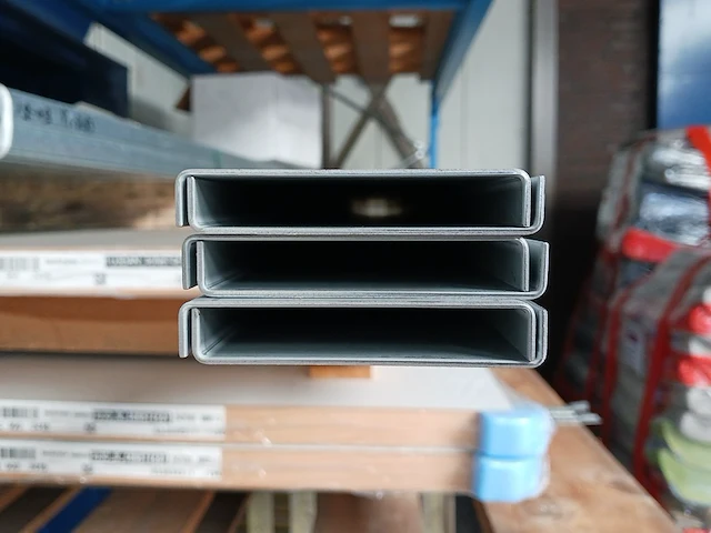 3x stompe deur met diverse metalen profielen - afbeelding 5 van  22