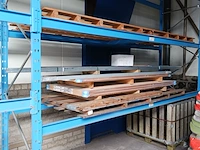 3x stompe deur met diverse metalen profielen - afbeelding 1 van  22