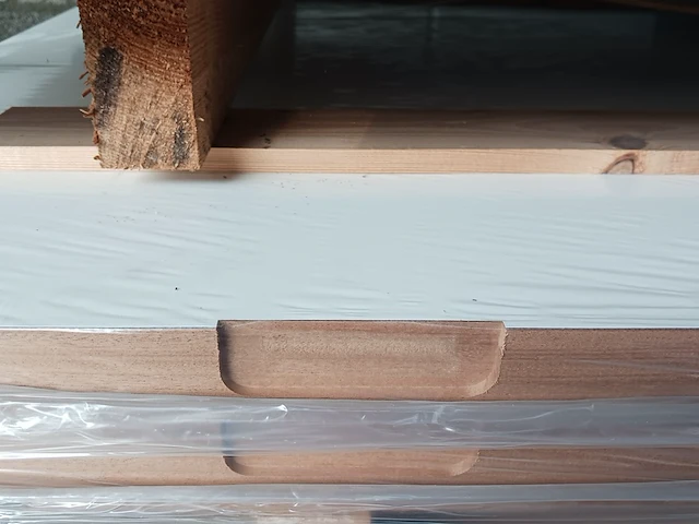 3x stompe deur met diverse metalen profielen - afbeelding 16 van  22