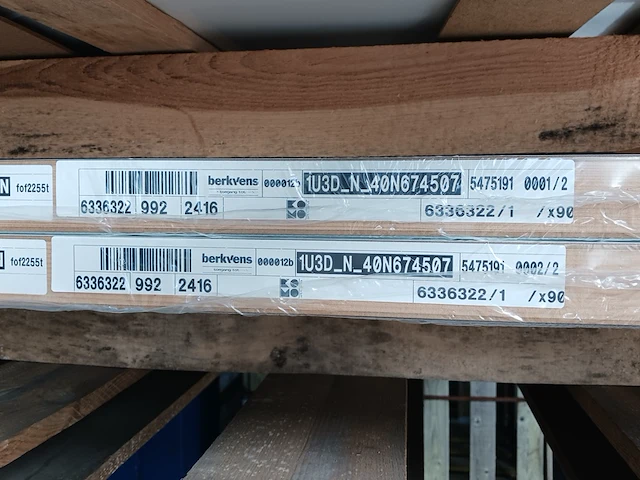 3x stompe deur met diverse metalen profielen - afbeelding 20 van  22