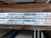 3x stompe deur met diverse metalen profielen - afbeelding 20 van  22