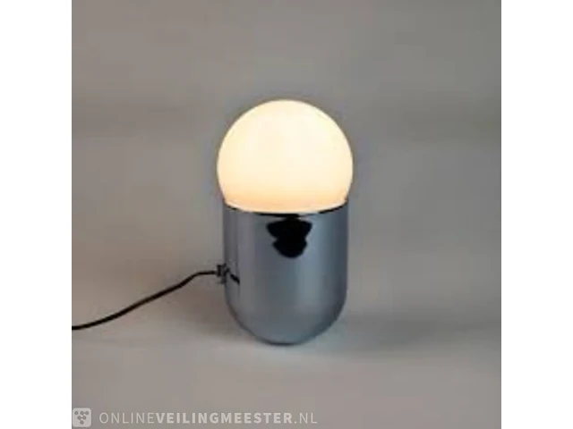 3x tafellamp en 2x hanglamp zuiver, gio en mora(2x), chroom en wit - afbeelding 11 van  12