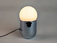 3x tafellamp en 2x hanglamp zuiver, gio en mora(2x), chroom en wit - afbeelding 11 van  12