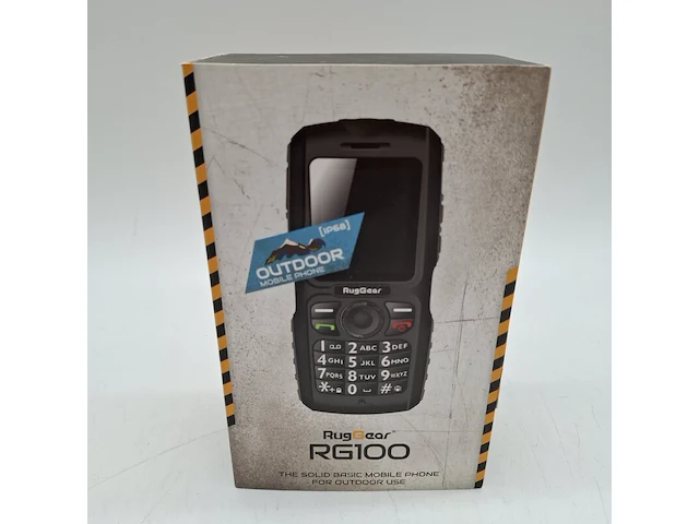 3x telefoon, ruggear, rg100 black - afbeelding 2 van  4