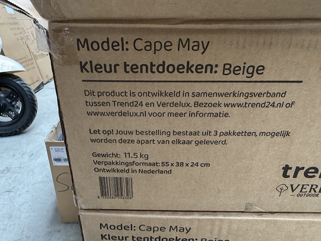 3x tentdoek trend24 - afbeelding 3 van  4
