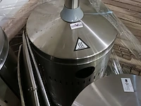 3x terrasverwarmer op gas, chroom - afbeelding 8 van  9