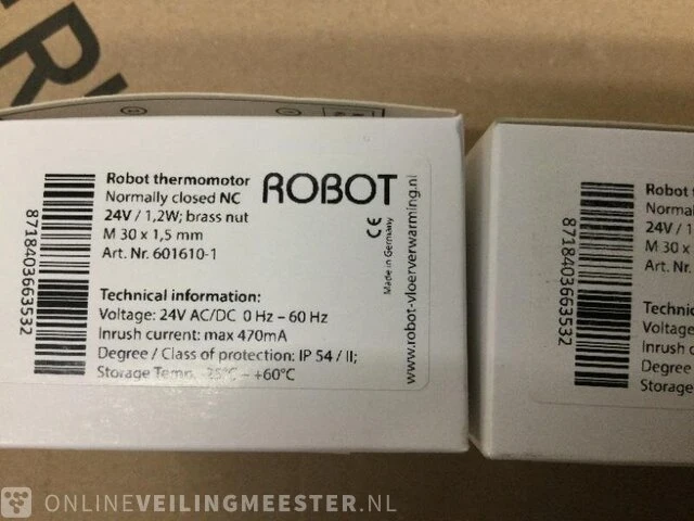 3x thermomotor robot, 601610, wit - afbeelding 3 van  3
