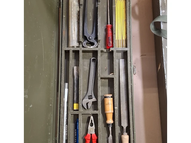 3x transportkist met divers handgereedschap, o.a will, irega - afbeelding 7 van  8