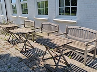 3x tuinbank met tafel - afbeelding 3 van  10